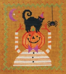 Stickvorlage Artful Offerings - Happy Halloween Companions