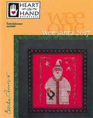 Stickvorlage Heart In Hand Needleart - Wee Santa 2017 (w(chms)