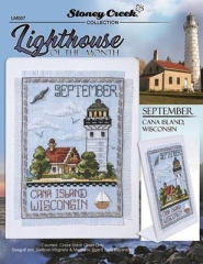 Stickvorlage Stoney Creek Collection - Lighthouse Of The Month September