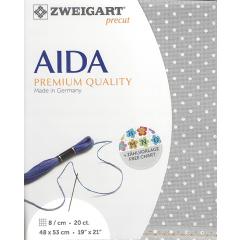 Zweigart Aida Extra Fine 20ct - Farbe 7349 Petit Point (Precut 48x53 cm)
