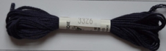 Soie dAlger Seidenstickgarn - Farbe 3326 blau violett