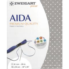 Zweigart Aida Extra Fine 20ct - Farbe 3189 Petit Point (Precut 48x53 cm)