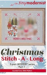 Stickvorlage Tiny Modernist Inc - Christmas Stitch A Long Part 1
