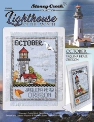 Stickvorlage Stoney Creek Collection - Lighthouse Of The Month October
