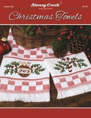 Stickvorlage Stoney Creek Collection - Christmas Towels