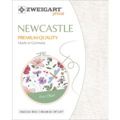 Zweigart Newcastle 40ct - Farbe 1079 vintage düne (Precut 48x68 cm)