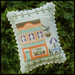 Stickvorlage Country Cottage Needleworks - Main Street - Cafe