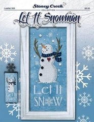 Stickvorlage Stoney Creek Collection - Let It Snowman