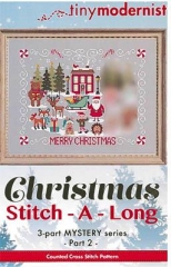 Stickvorlage Tiny Modernist Inc - Christmas Stitch A Long Part 2
