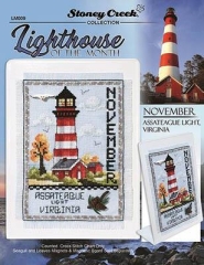 Stickvorlage Stoney Creek Collection - Lighthouse Of The Month November