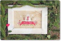 Stickvorlage Madame Chantilly - Christmas In The Forest