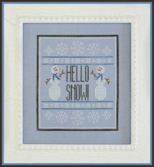 Stickvorlage Country Cottage Needleworks - Hello Snow