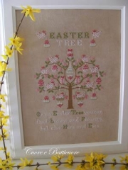 Stickvorlage Cuore E Batticuore - Easter Tree
