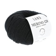 Merino 120 - Lang Yarns - schwarz (0004)