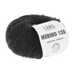 Merino 120 - Lang Yarns - anthrazit melange (0005)