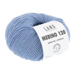 Merino 120 - Lang Yarns - jeansblau hell (0021)