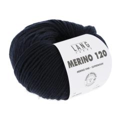 Merino 120 - Lang Yarns - nachtblau (0025)
