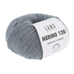 Merino 120 - Lang Yarns - mausgrau (0124)