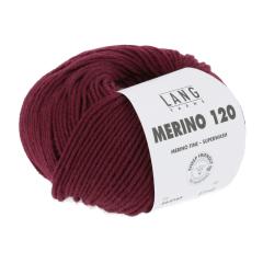 Merino 120 - Lang Yarns - dunkelrot (0163)