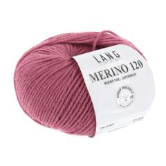 Merino 120 - Lang Yarns - himbeere melange (0365)