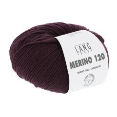 Merino 120 - Lang Yarns - aubergine (0390)