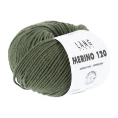 Merino 120 - Lang Yarns - krokodilgrün (0397)