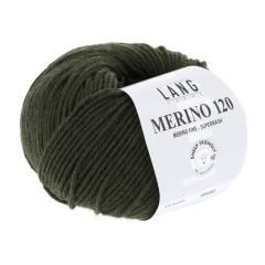 Merino 120 - Lang Yarns - lodengrün (0498)