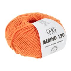 Merino 120 - Lang Yarns - orange neon (0659)