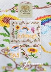 Stickvorlage Cottage Garden Samplings - Summer