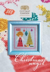 Stickvorlage Cottage Garden Samplings - Christmas Angel