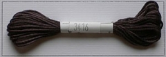 Soie dAlger Seidenstickgarn - Farbe 3416 braun