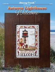 Stickvorlage Stoney Creek Collection - Autumn Lighthouse Welcome