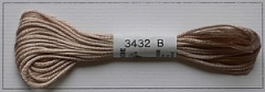 Soie dAlger Seidenstickgarn - Farbe 3432 rot orange
