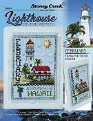 Stickvorlage Stoney Creek Collection - Lighthouse Of The Month February