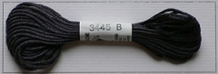 Soie d'Alger Seidenstickgarn - Farbe 3445 grau