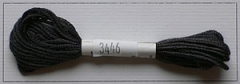 Soie dAlger Seidenstickgarn - Farbe 3446 grau