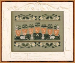 Stickvorlage Country Cottage Needleworks - Welcome Spring