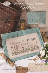 Stickvorlage Jeannette Douglas Designs - Letters From Mom 1 Info & Envelope Cover (Ausverkauf)