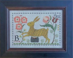 Stickvorlage La D Da - B Is For Bunny