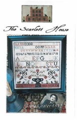 Stickvorlage The Scarlett House - Anna Grater 1812