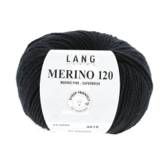 Merino 120 - Lang Yarns - schwarz