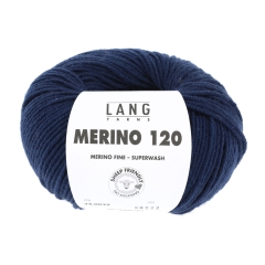 Lang Yarns Merino 120 - Farbe 0035 navy