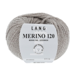 Merino 120 - Lang Yarns - weiß-beige mouline