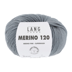 Merino 120 - Lang Yarns - mausgrau (0124)