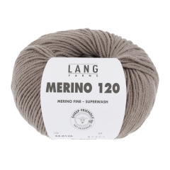 Merino 120 - Lang Yarns - graubraun (0126)