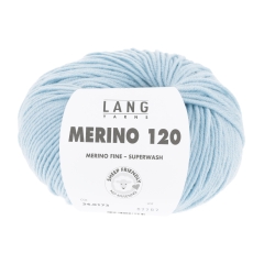 Merino 120 - Lang Yarns - eisblau (0173)