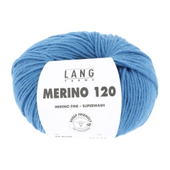 Merino 120 - Lang Yarns - mittelblau