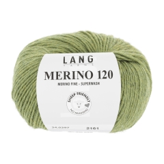 Merino 120 - Lang Yarns - hell olive melange
