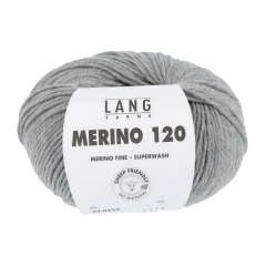Merino 120 - Lang Yarns - grau melange (0324)