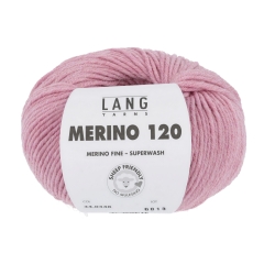 Merino 120 - Lang Yarns - rosa melange (0348)